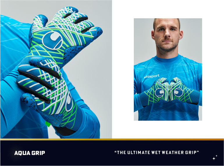 aqua grip wet weather goalkeeper gloves