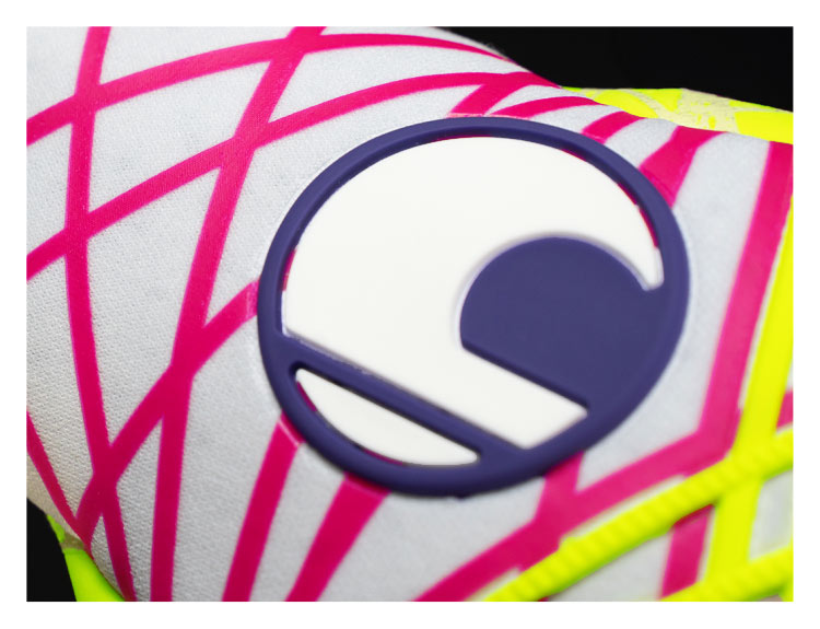 Uhlsport Pro Mike Maignan HN SMU Fluo Yellow Pink Goalkeeper Gloves