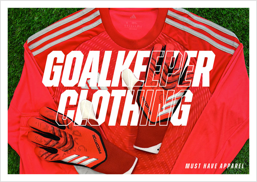 Goalkeeper Clothing Kits for goalkeepers training apparel