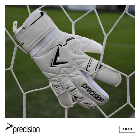 Precision Origin.0 Grip Socks Adult White - Just Keepers