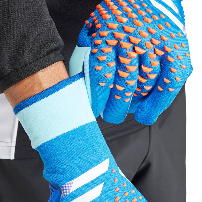 IA0864 adidas Predator GL PRO Accuracy Goalkeeper Gloves Lucid Blue