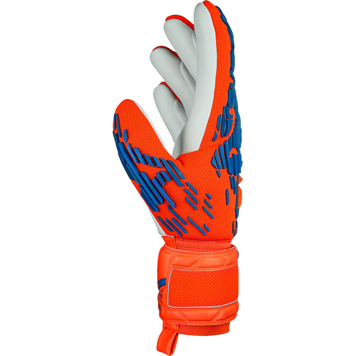  54702352210 Reusch Attrakt Freegel Silver Goalkeeper Gloves Orange 