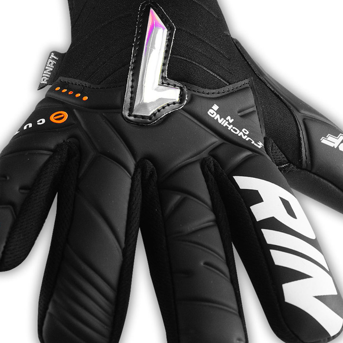  KRTFI109 Rinat Kratos Turf Junior Goalkeeper Gloves (Black) 