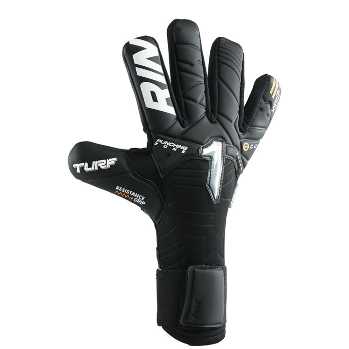  KRTFI109 Rinat Kratos Turf Junior Goalkeeper Gloves (Black) 