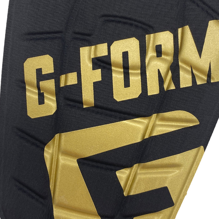 SP081310 G-FORM Pro-S Blade Shin Guards Black/Metallic Gold