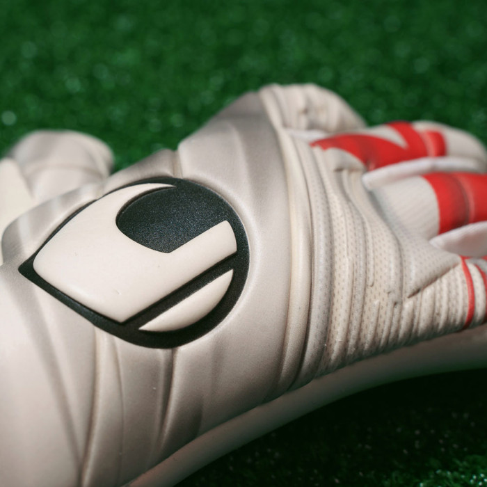 Uhlsport Absolutgrip HN Pro England Goalkeeper Gloves White/Red 