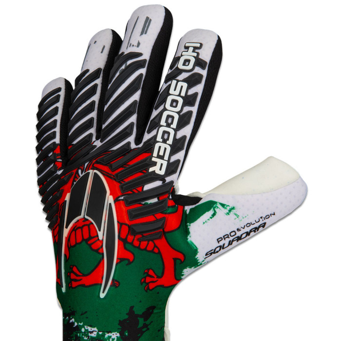 HO Soccer Pro Evolution SQUADRA WALES Junior Goalkeeper Gloves