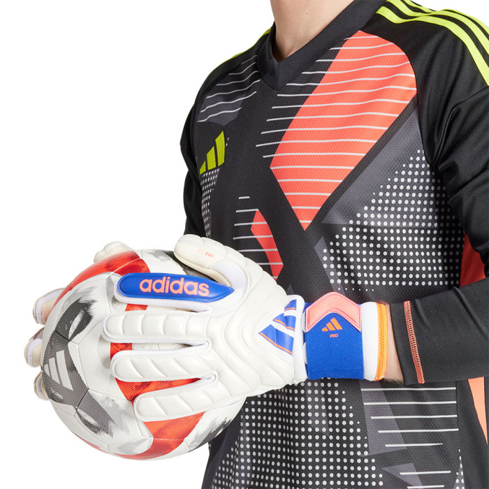  IS7585 adidas Copa GL Pro Goalkeeper Gloves White/Blue/Red 