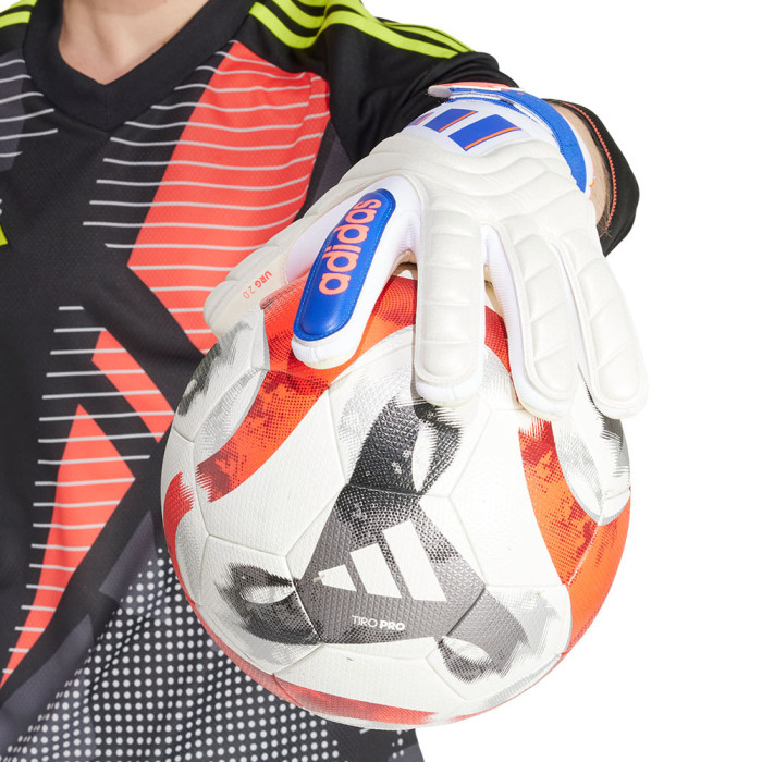  IS7585 adidas Copa GL Pro Goalkeeper Gloves White/Blue/Red 