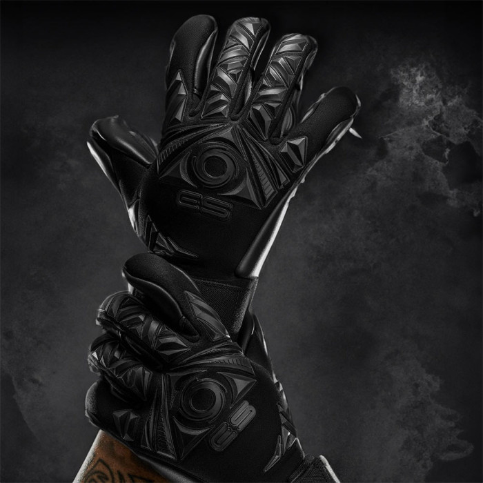  EL4NEOBJ Elite NEO REVOLUTION II Junior Goalkeeper Gloves Black 