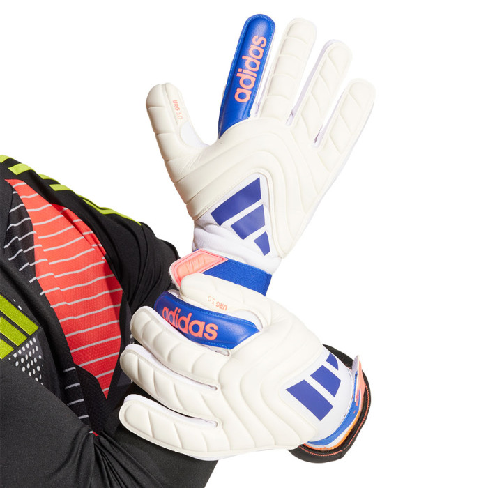 IX3832 adidas Copa GL League Goalkeeper Gloves White/Blue/Red 