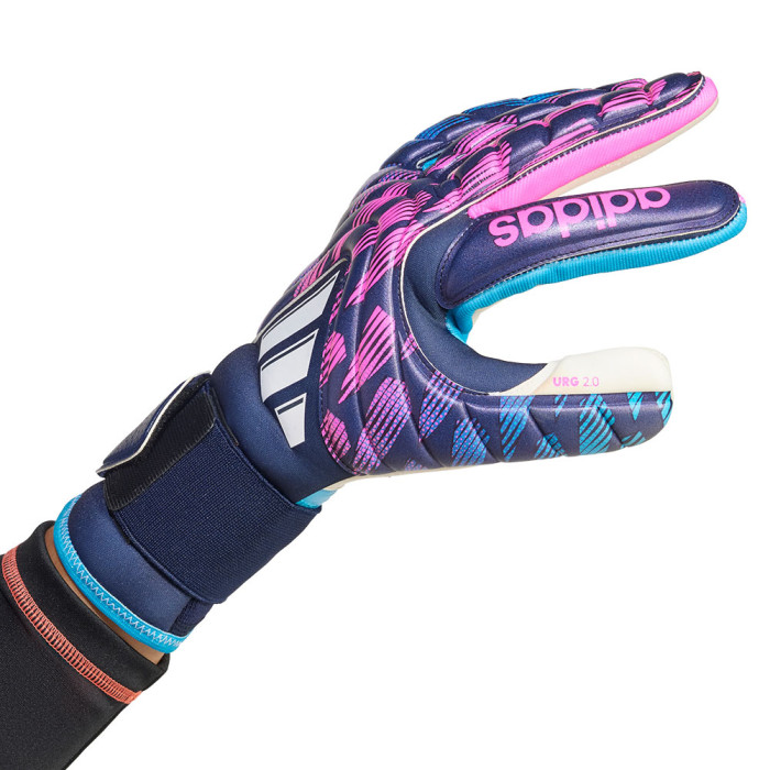 JD9098 adidas COPA Pro Reemergence Goalkeeper Gloves Legend Ink / Neon