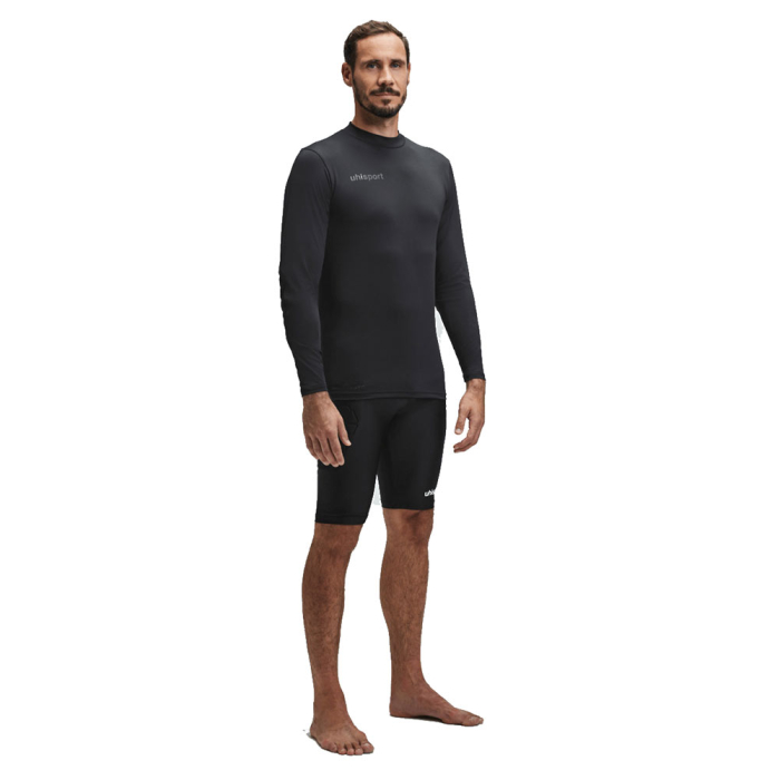  100226101 Uhlsport Goalkeeper Padded Undershirt Black 