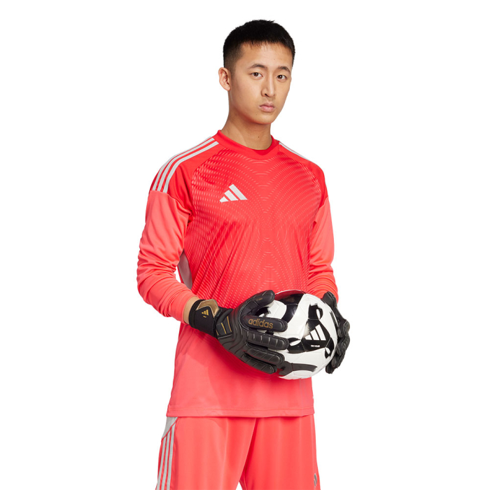 JI9724 adidas Tiro 25 Competition LS Goalkeeper Jersey shock red