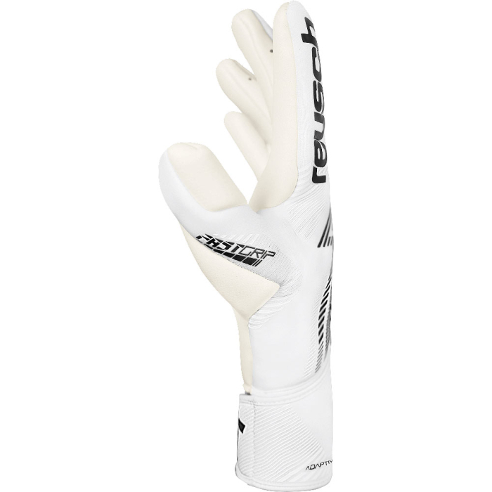 55709011100 Reusch Fastgrip Gold X Goalkeeper Gloves White