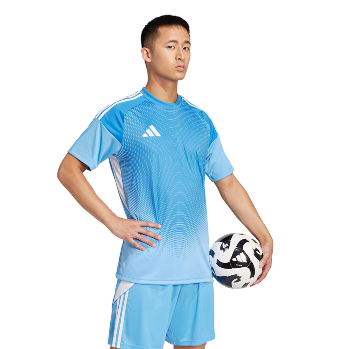 JI9715 adidas Tiro 25 Competition SS Goalkeeper Jersey blue burst