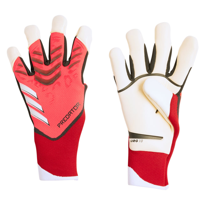 JH3818 adidas Predator Pro 25 Hybrid PROMO Goalkeeper Gloves Lucid Red