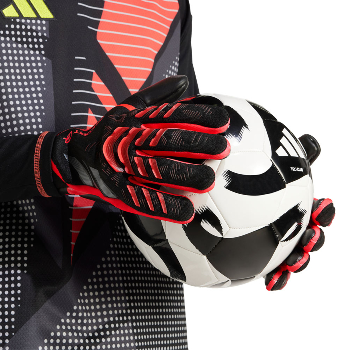 JF8900 adidas Predator 25 GL Pro Goalkeeper Gloves black / lucid red