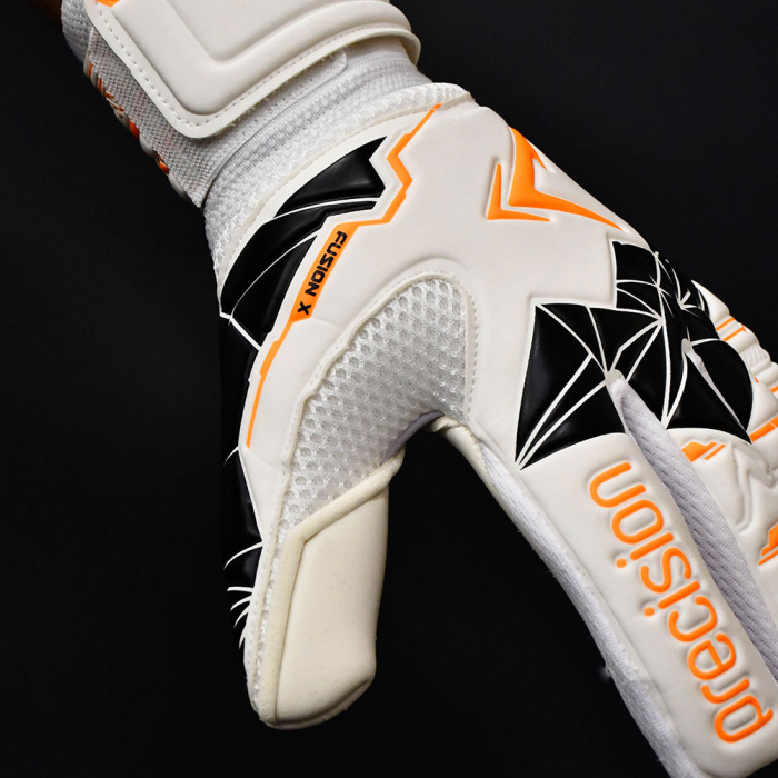 PRG1560 Precision Fusion X Negative Replica Goalkeeper Gloves White