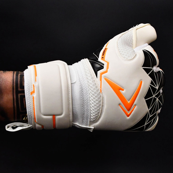 PRG1560 Precision Fusion X Negative Replica Goalkeeper Gloves White