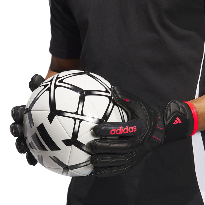 JJ2204 adidas Copa GL Pro Goalkeeper Gloves Black/Lucid Red