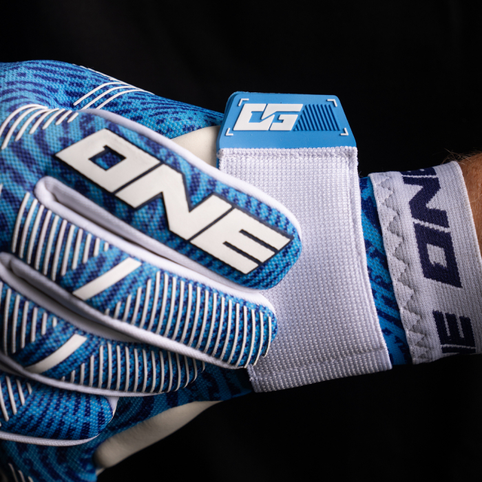 OG1-OCEAN ONE OG1 Wave Negative Goalkeeper Gloves Ocean Blue Wave Pack