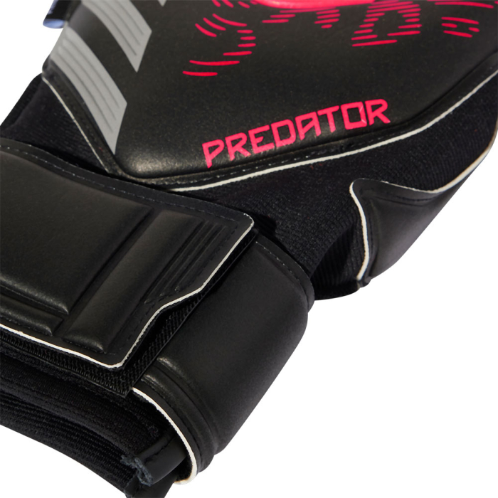 didas Predator Match Fingersave 'STEALTH VICTORY' Goalkeeper Gloves