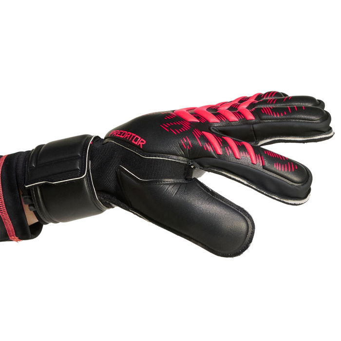 didas Predator Match Fingersave 'STEALTH VICTORY' Goalkeeper Gloves