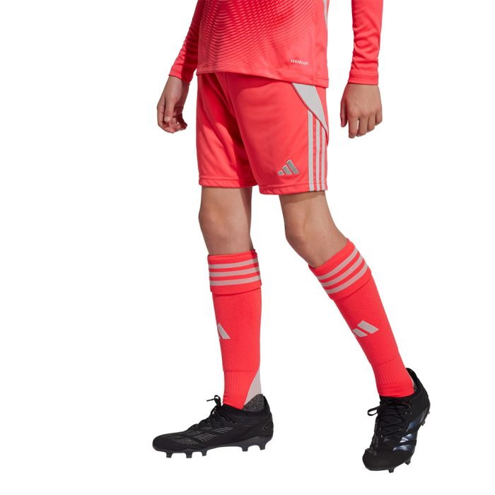 JC6205 adidas Tiro 24 Goalkeeper Shorts Junior shock red