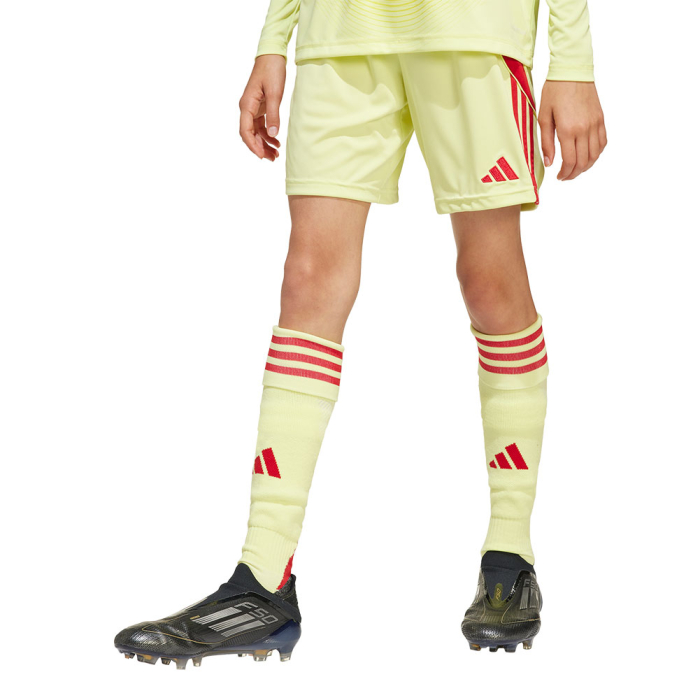 JC6206 adidas Tiro 24 Goalkeeper Shorts Junior pulse yellow