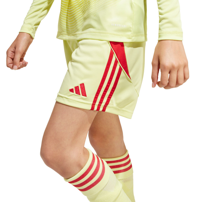 JC6206 adidas Tiro 24 Goalkeeper Shorts Junior pulse yellow