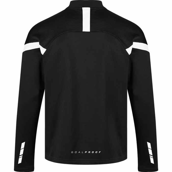 Keeper iD GoalProof Technical 1/4 Zip Training Top (Black/White)