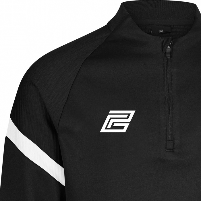 Keeper iD GoalProof Technical 1/4 Zip Training Top (Black/White)