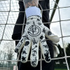 Keeper iD Goalproof INK Junior Goalkeeper Gloves White/Tattoo Navy 