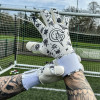 Keeper iD Goalproof INK Junior Goalkeeper Gloves White/Tattoo Navy 