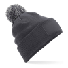 B443GG Keeper iD GK Beanie Bobble Hat Graphite Grey