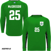 0413-22602 Keeper iD Padded Goalkeeper Jersey Green/Black