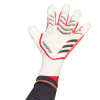 JM8344 adidas Predator 25 Pro Hybrid Goalkeeper Gloves White / Ruby Re