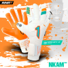 Rinat NKAM PRIME Onana Junior Goalkeeper Gloves White/Orange/Aqua