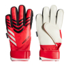 JH3809 adidas Predator 25 Fingersave Junior Goalkeeper Gloves ruby / l