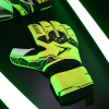 Precision Fusion X Flat Cut Essential Goalkeeper Gloves Fluo Yellow