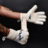 Precision Fusion X Pro Negative Contact Duo Goalkeeper Gloves White