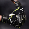 Precision Fusion X Pro Roll Finger Giga Goalkeeper Gloves Black/Fluo