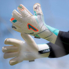 NKPP207 Rinat NKAM PRO Onana Goalkeeper Gloves White/Green Aqua