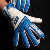 ONE NXT Pro Wave Negative Junior Goalkeeper Gloves White/Aqua Blue Wav