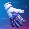 Reusch Attrakt RE:GRIP NC Goalkeeper Gloves White/Blue/Pink