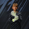 Uhlsport Absolutgrip HN Pro Junior Goalkeeper Gloves white/black/fluo 