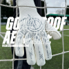 Keeper iD Goalproof Aero Lite Goalkeeper Gloves Off white / steel grey