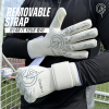 Keeper iD Goalproof Aero Lite Goalkeeper Gloves Off white / steel grey