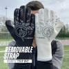 Keeper iD Goalproof Aero Lite Goalkeeper Gloves jet black / steel grey